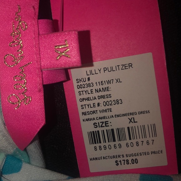 💕SOLD💕 BNWT Lilly Pulitzer Ophelia Dress Sz XL - Picture 4 of 4